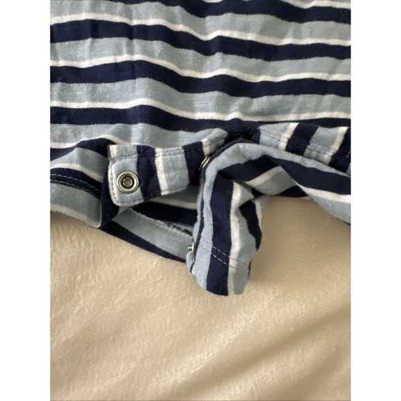 Ralph Lauren 24 Months Rompers Shortalls Blue Striped 2 Pieces Baby 2T - Picture 9 of 14